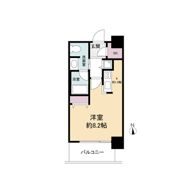 クロスレジデンス大阪新町（旧ベルファース大阪新町）の間取り画像