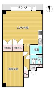 NOVA京橋の間取り画像