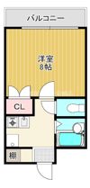Cube森小路の間取り画像