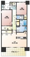 ジオ新町の間取り画像