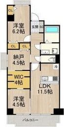 インプルーブ天満橋の間取り画像