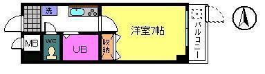 グランディール阪南町II番館の間取り画像