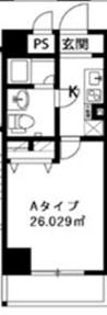 プレミアム西田辺の間取り画像