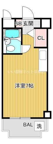 シャトー辰巳の間取り画像