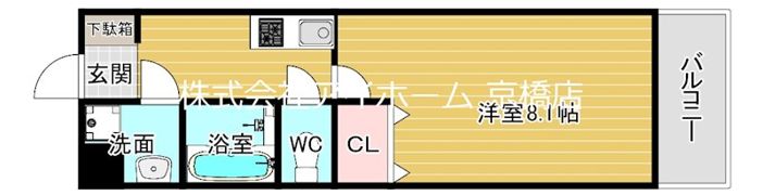イデアル城東の間取り画像