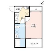 エスタージュ野江の間取り画像