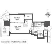 コンフォリア・リヴ本町WEST Qの間取り画像