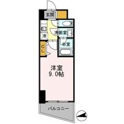 カスタリアタワー肥後橋の間取り画像