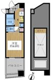エステムコート大阪・中之島南の間取り画像