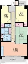 グラマシー立売堀（旧プリムベェール立売堀）の間取り画像
