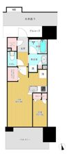 プラウド難波の間取り画像