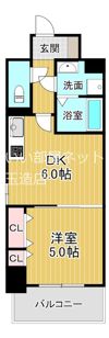 リアライズ鶴橋東IIの間取り画像