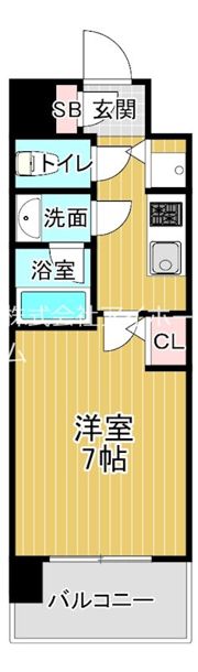 La Douceur北巽の間取り画像