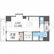 プレサンスNEO九条ディアシスの間取り画像