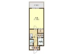 S-RESIDENCE谷町九丁目の間取り画像