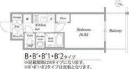 エステムコート大阪WESTIIの間取り画像