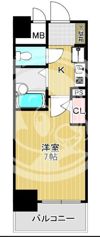エスリード本町の間取り画像