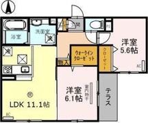 クラシスト今津中の間取り画像