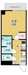 Le-Bear天王寺東の間取り画像