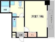 レジデア西本町の間取り画像