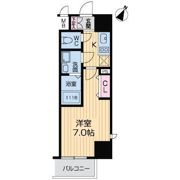 グランルージュ中之島南の間取り画像