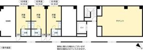 ラパンジール京町堀の間取り画像