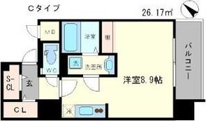 Grandi Utsubo Parkの間取り画像