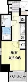 エスリード靭公園の間取り画像