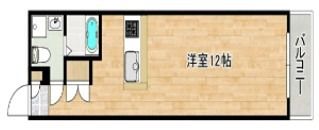 フェリオ南津守の間取り画像