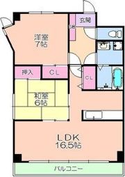 ロイヤル山崎の間取り画像