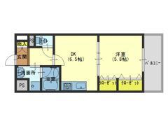マルミーナ今里の間取り画像