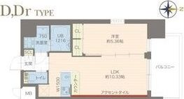 プレジオ城東の間取り画像