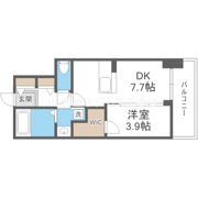 la Waison NAMBA westの間取り画像