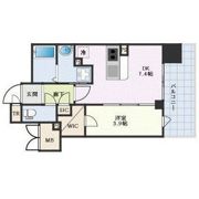 la Waison NAMBA westの間取り画像