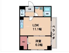 パーフェクトライフ真法院の間取り画像