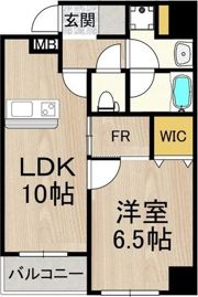 CITY SPIRE難波グレイスの間取り画像