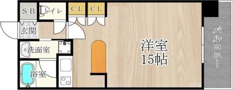 CITY SPIRE難波WESTの間取り画像