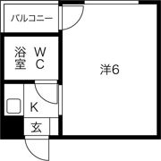 ソラーナ八戸ノ里の間取り画像