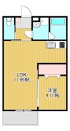 square（スクウェア）の間取り画像