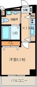 Celeb布施東の間取り画像