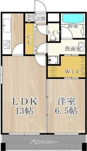 CITY SPIRE幸町の間取り画像