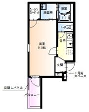 フジパレス杉本町駅西I番館の間取り画像
