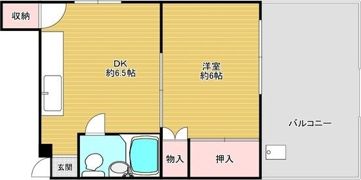 クリスタル高倉の間取り画像