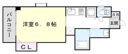 クィーンズコートの間取り画像