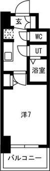 ソルテラスOSAKA緑橋クレアストの間取り画像