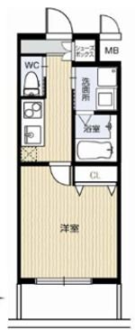 クローバー・グランデ昭和町の間取り画像