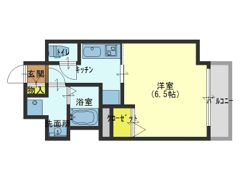 レオンコンフォート上本町の間取り画像