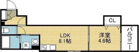 ティアラ北巽の間取り画像