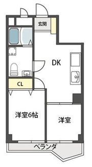 ヴィラ真田山の間取り画像
