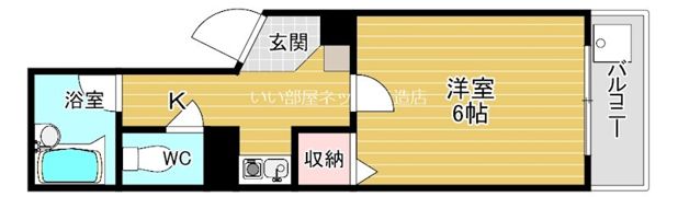 エトワールヴィル-R深江橋駅前の間取り画像